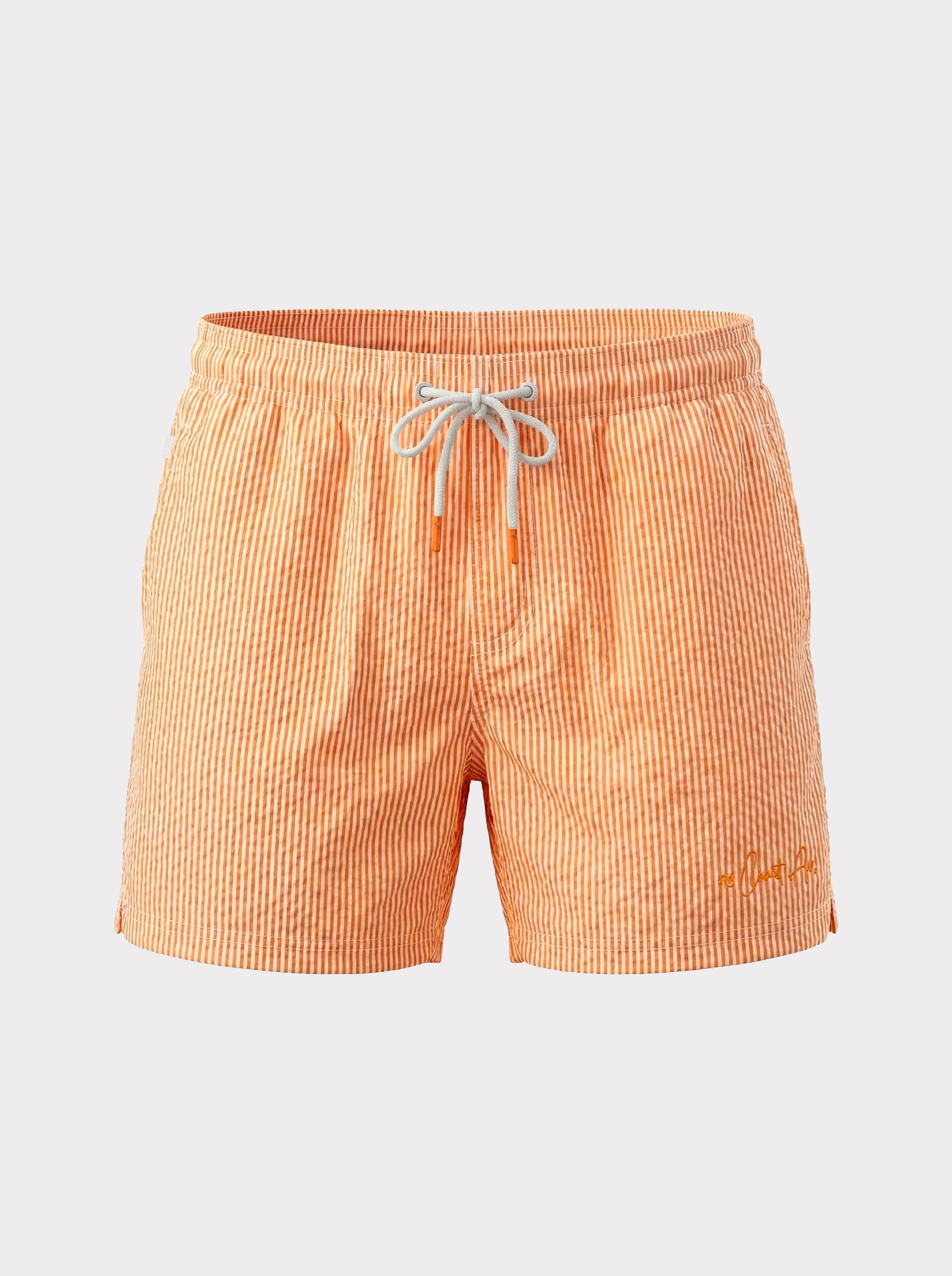 Traje de baño Waterline para hombre naranja, vista frontal