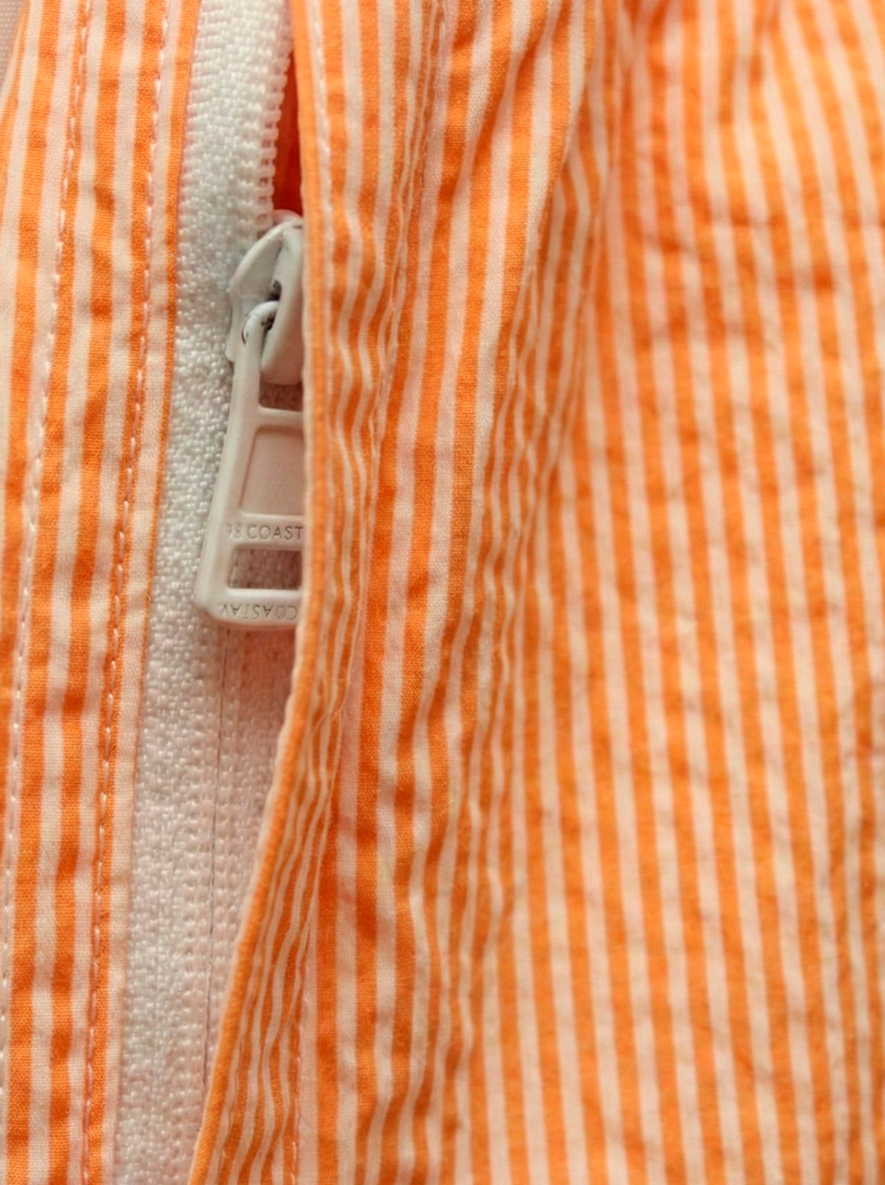 Traje de baño Waterline para niño naranja, cierre lateral