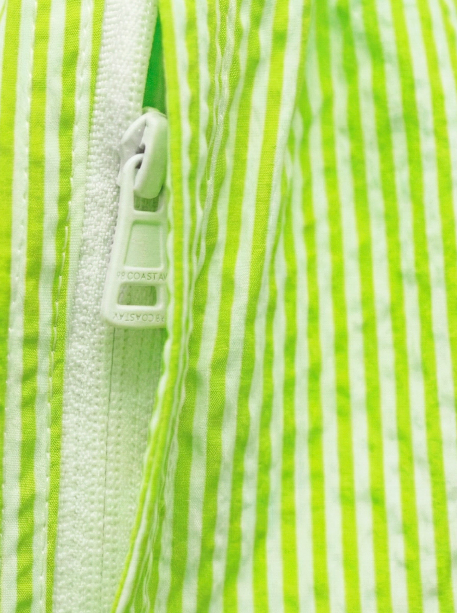 Traje de baño Waterline para niño verde, cierre lateral