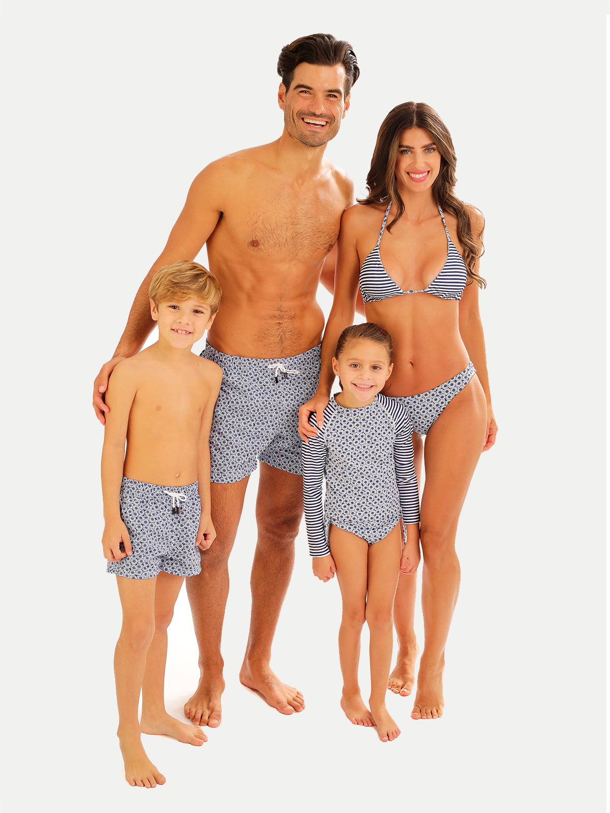 Traje de Baño Niño - Bañador Blue Margarita - Secado Rápido - 98 Coast Av. México