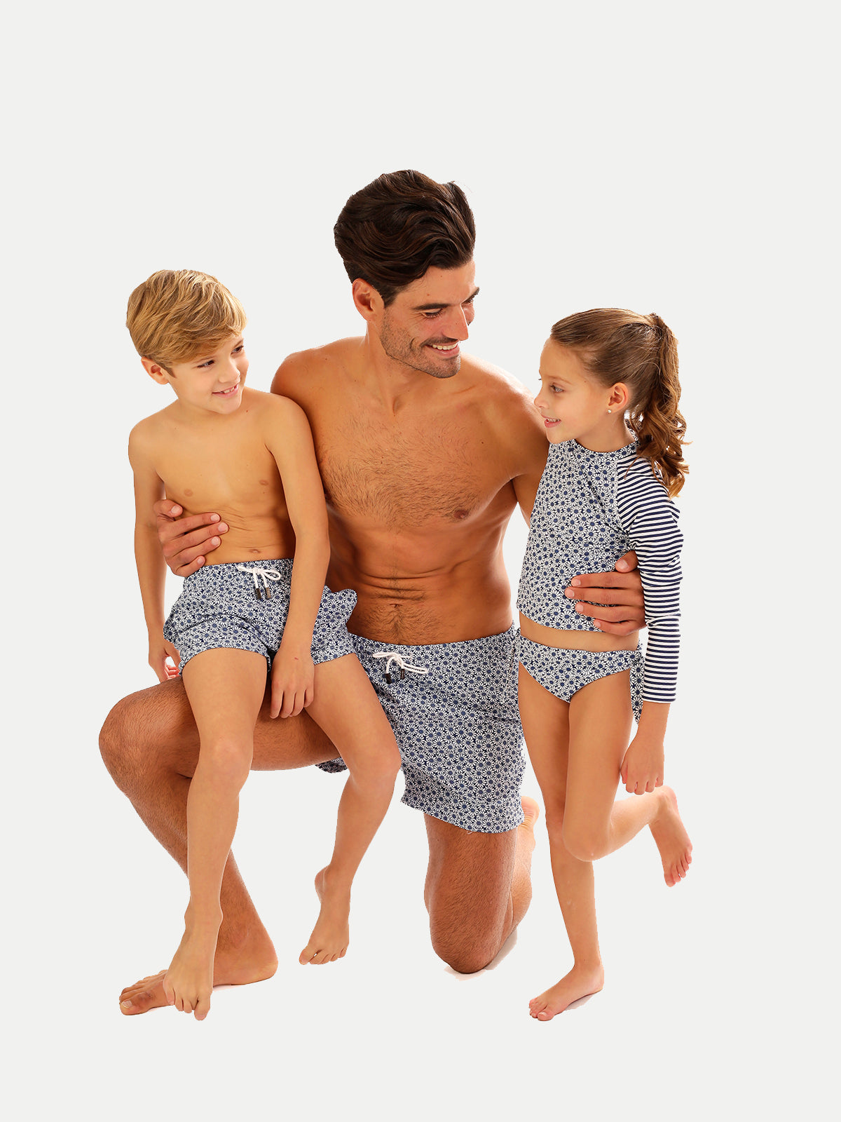 Traje de Baño Niño - Bañador Blue Margarita - Secado Rápido - 98 Coast Av. México