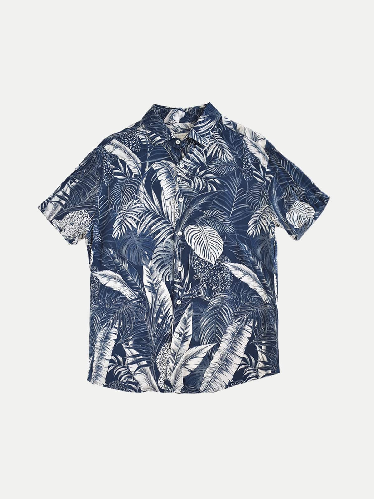 Camisa Viscosa para Adulto - Panther Blue - 2022 - 98 Coast Av. México
