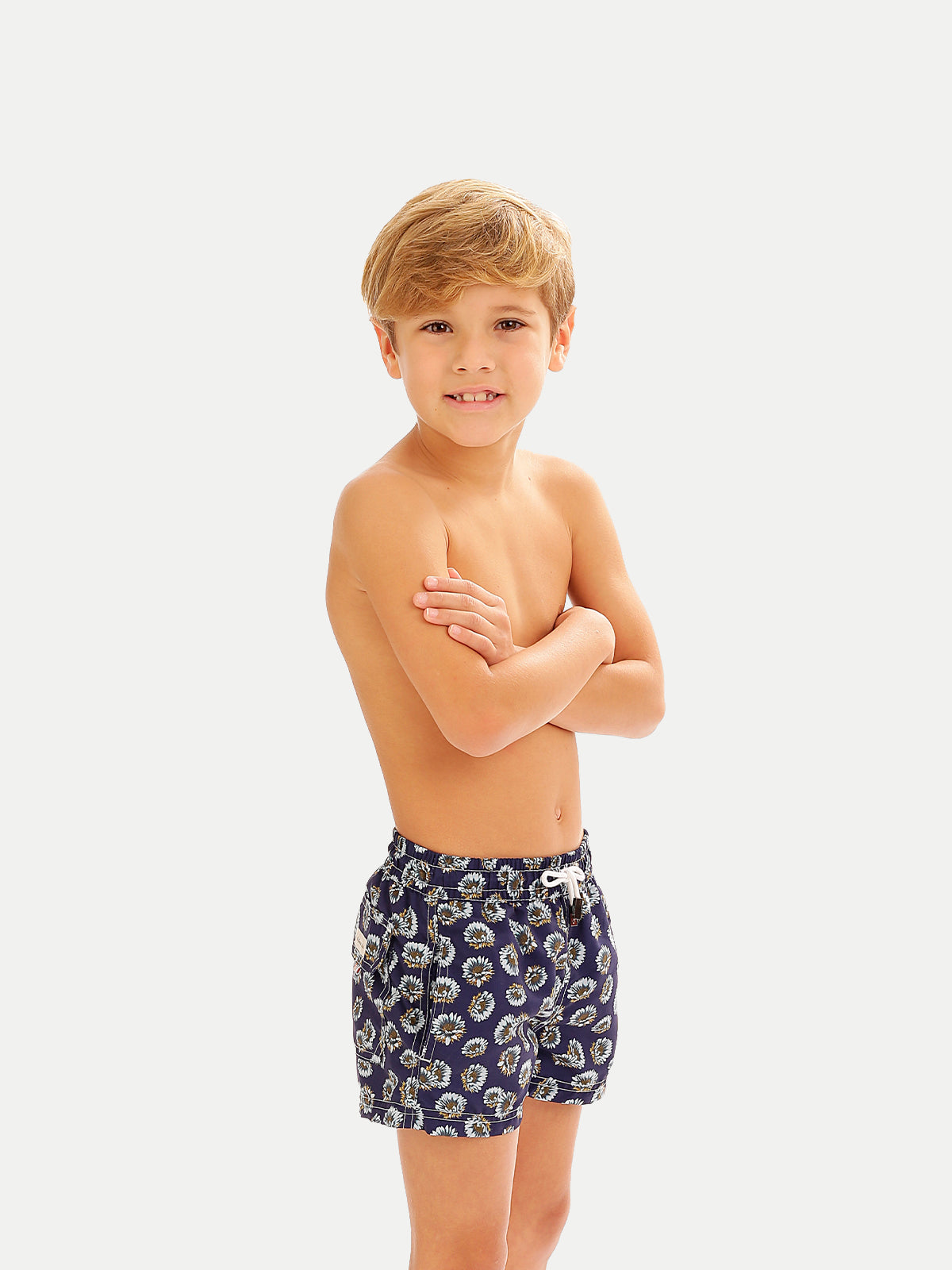 Traje de Baño Niño - Bañador Lotus Blue - Secado Rápido