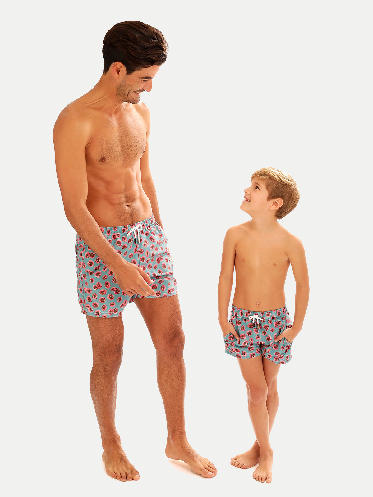 Traje de Baño Niño - Bañador Lotus Pink - Secado Rápido