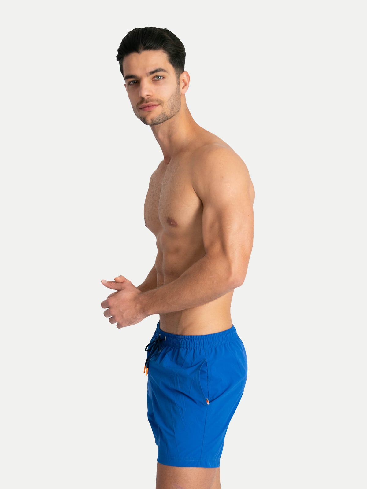 Traje de Baño Para Hombre Secado Rápido Bolsillos - Basic Royal Blue - Basic Collection XS – XXXL
