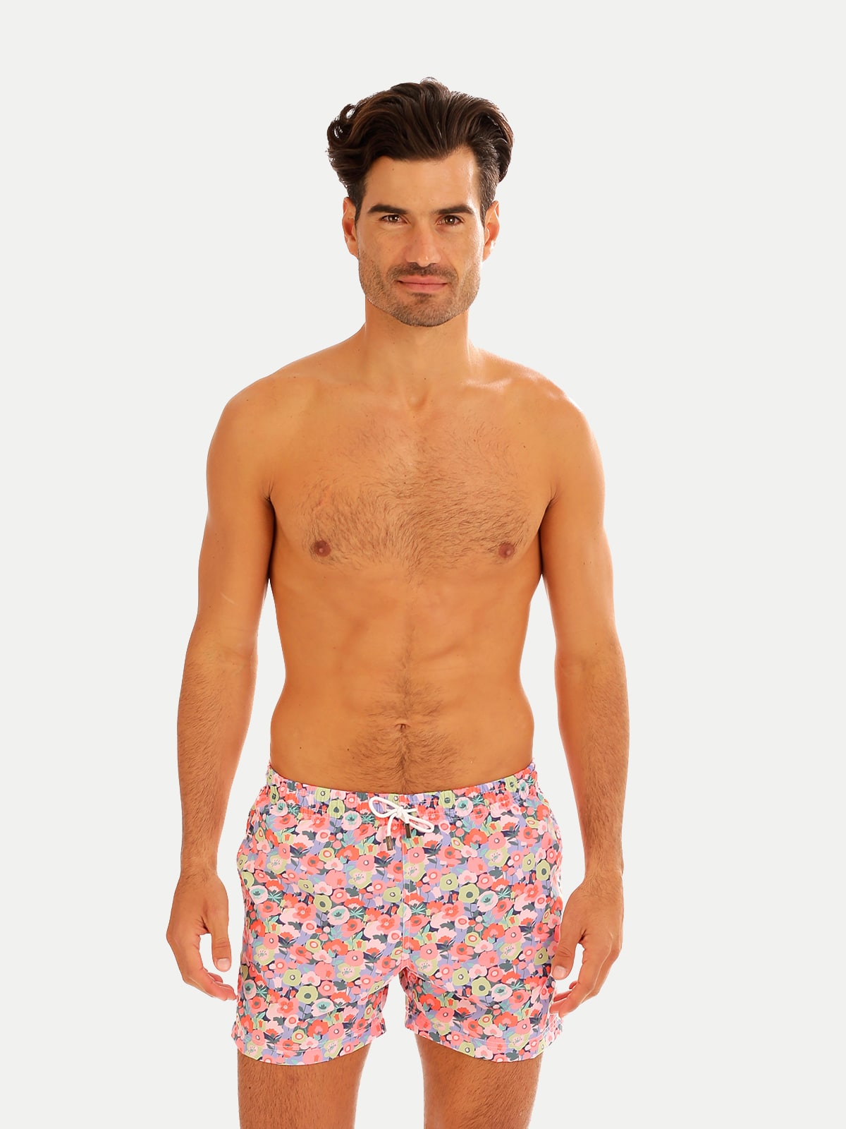 Traje de Baño Hombre - Bañador Cotton Flowers - Secado Rápido