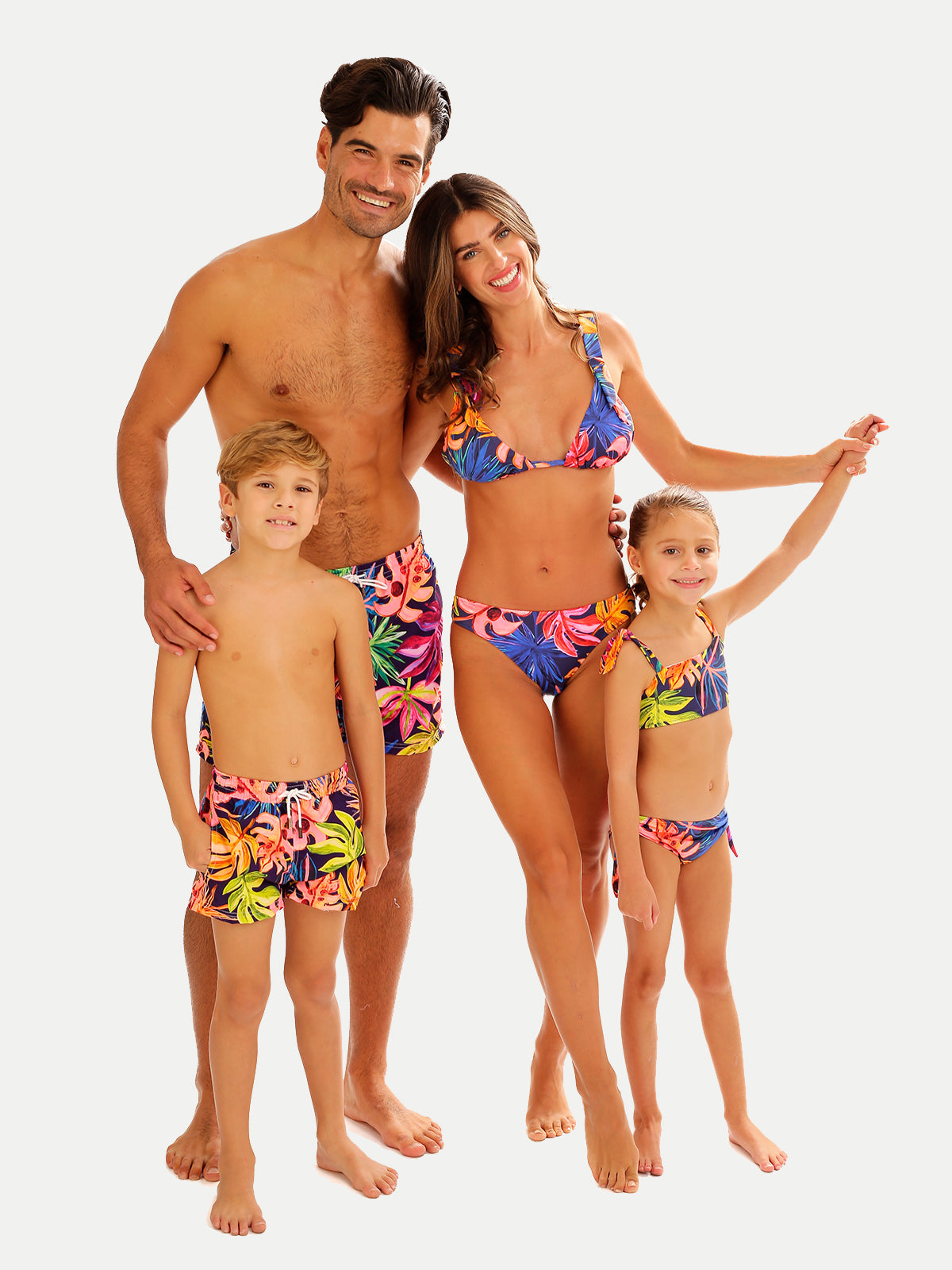 Traje de Baño Niña - Tropical Neon Bikini - 6 Meses a 14 Años