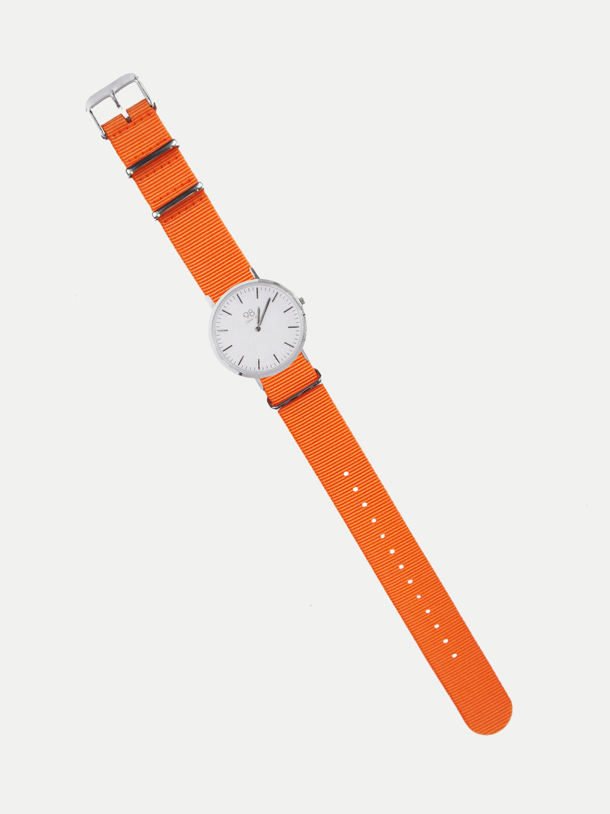 Correa - Correa para Reloj Naranja - Correa Intercambiable de Nylon - No Incluye Reloj