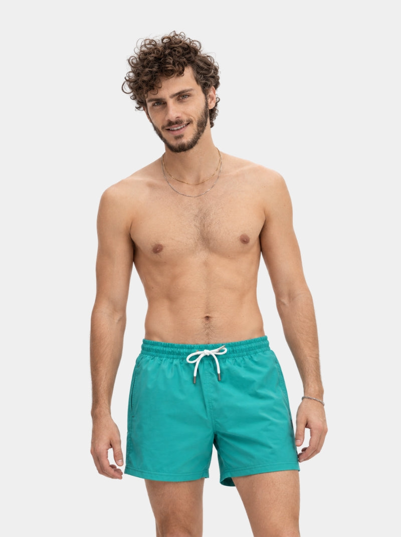 Traje de Baño Para Hombre - Basic Esmeralda