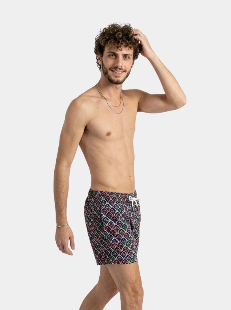 Traje de Baño para Hombre - Bañador Neon Orchid