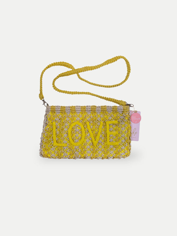 Bolsa de Playa - Love Yellow Small