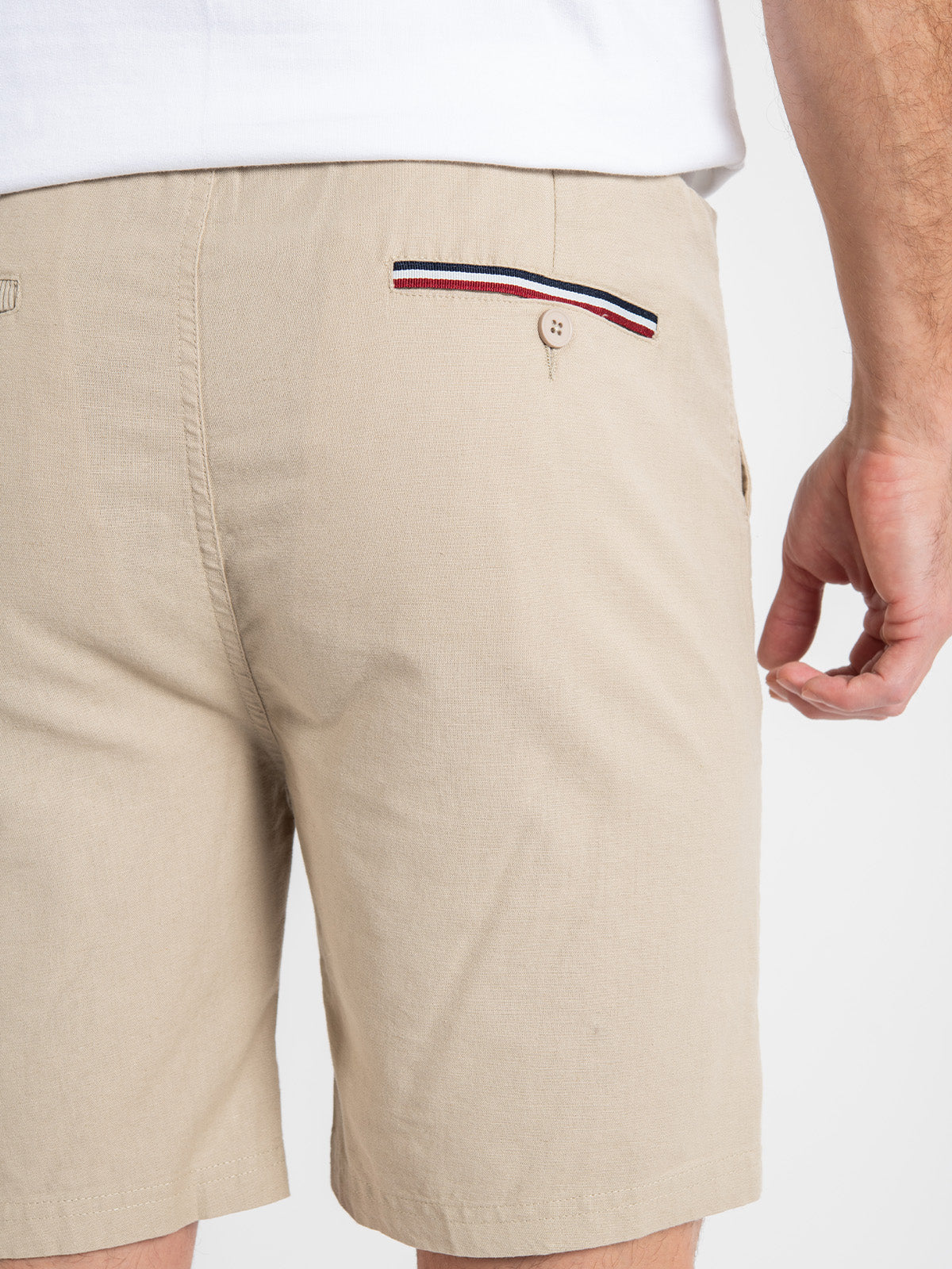 Bermuda para hombre adulto - Bermuda Cotton Flex Kaky - Pura Vida