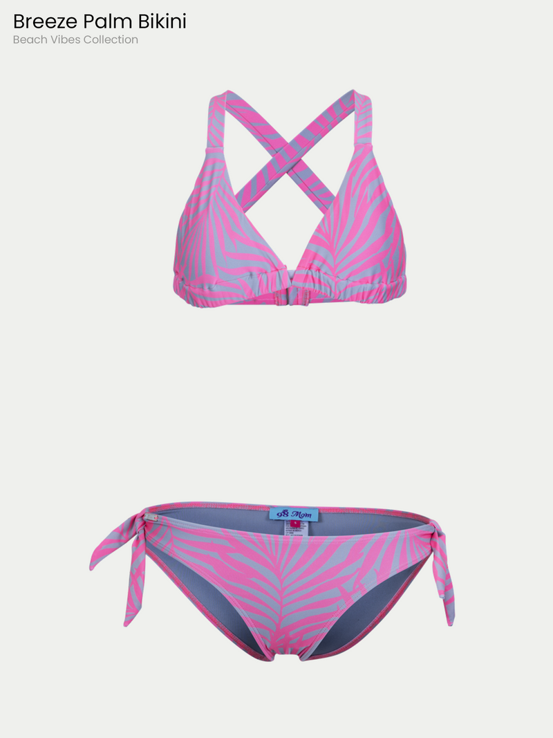 Traje de Baño Mujer Breeze Palm Pink Secado Rápido 98 Coast Av