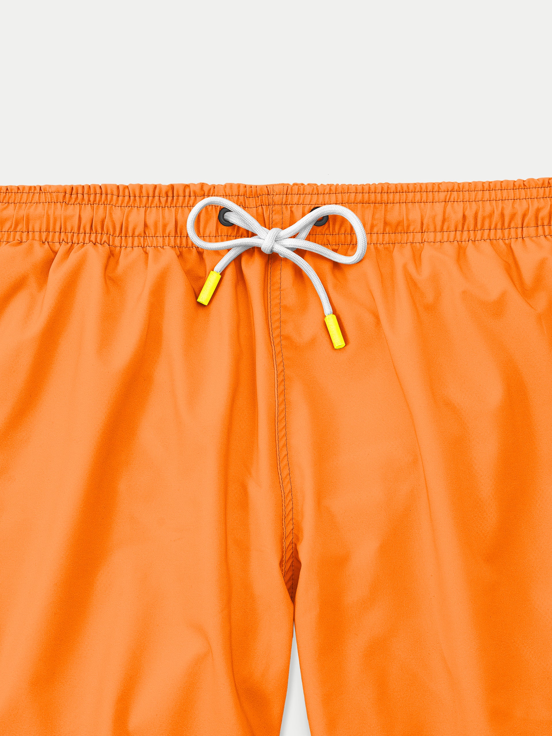 Traje de Baño Para Hombre Secado Rápido Bolsillos - Basic Naranja Neón - Basic Collection