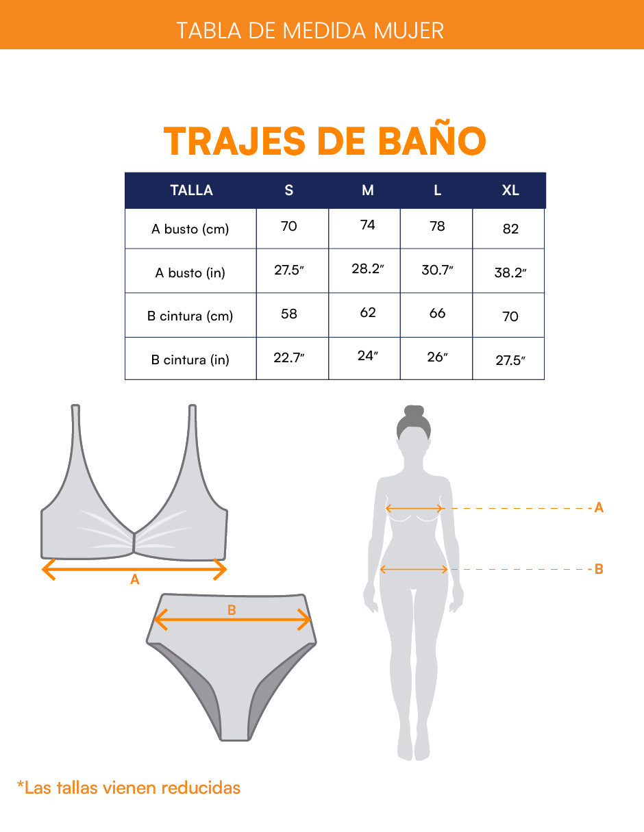 Traje de baño mujer - Ocean White - Coastal Crush