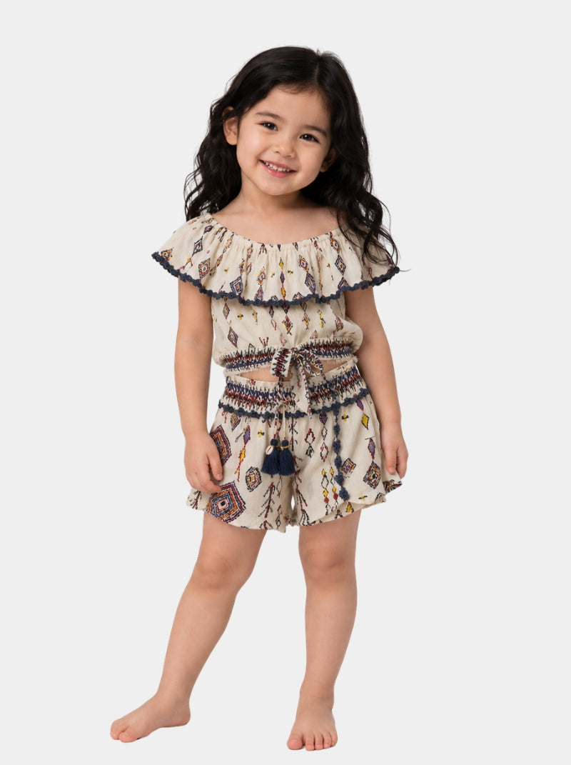 Cover Up - Mini Boho Top & Short
