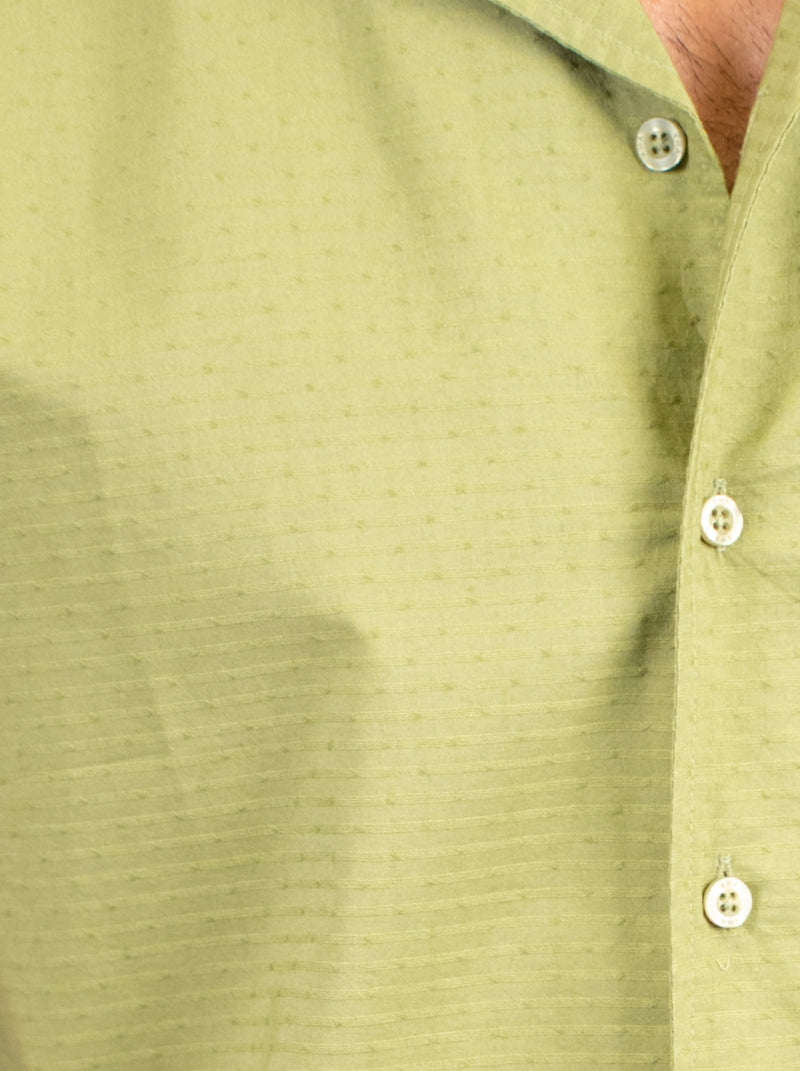 Camisa Hombre - Dominicana Shirt Verde - Punto - 98 Coast Av. México