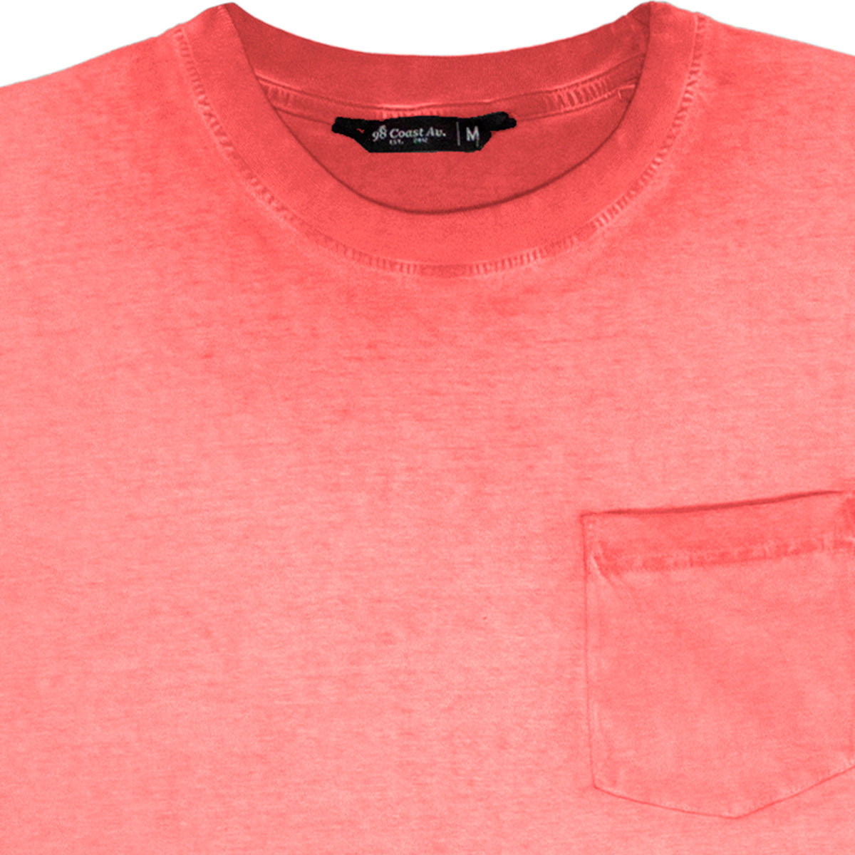 Camisas para Hombre - Playera Dye Rojo Claro