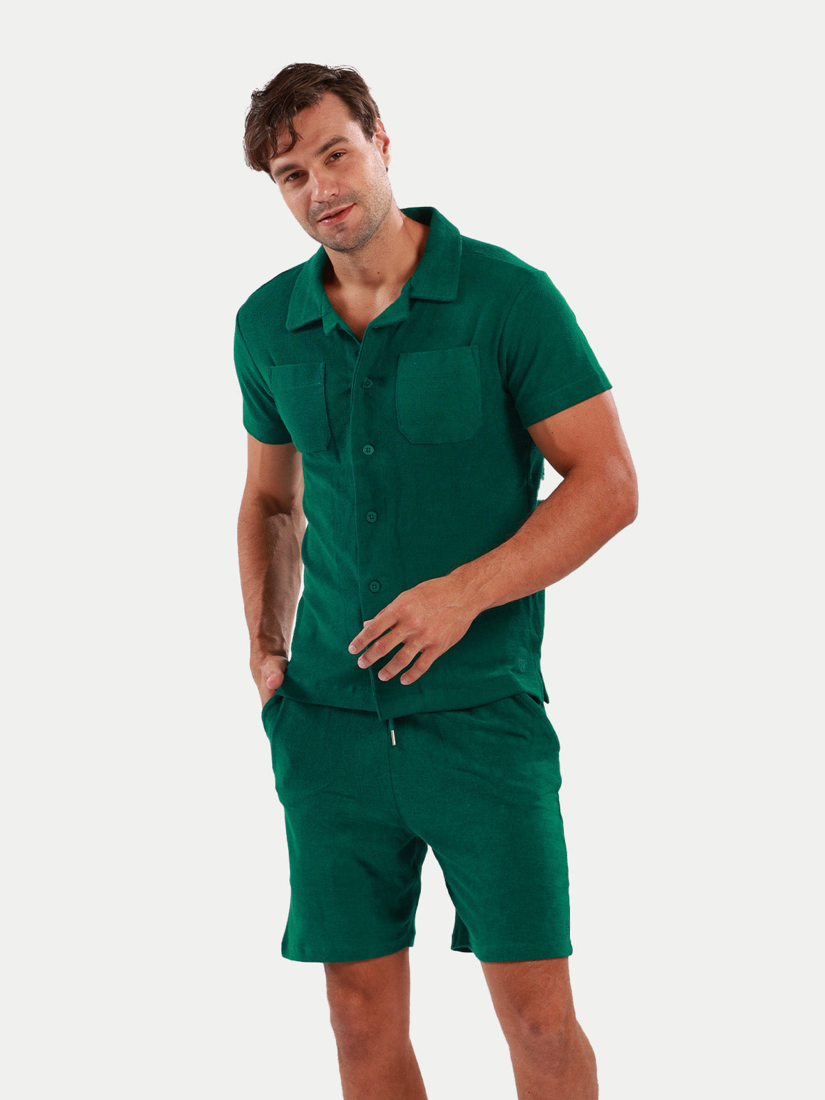 Towel Tshirt - Camisa de Toalla Jade Para Hombre