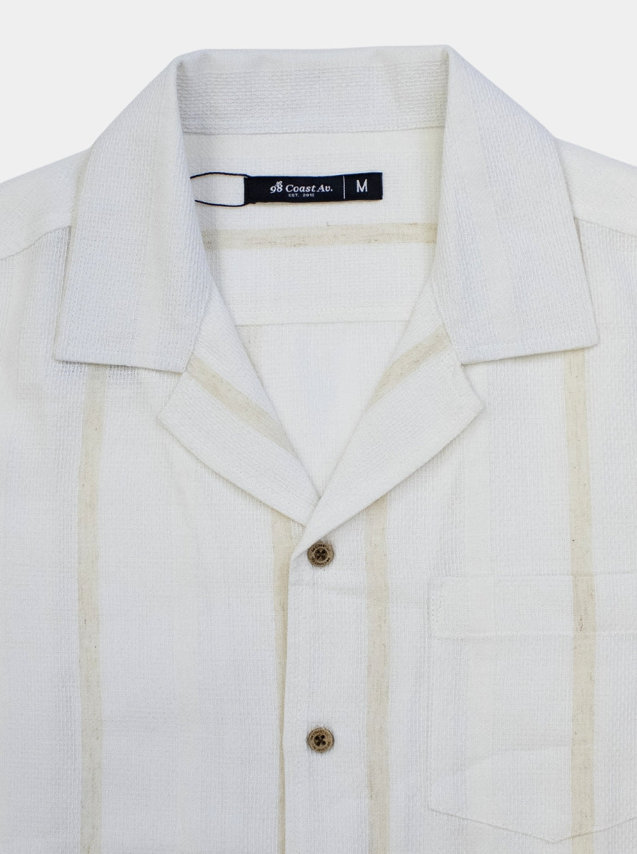 Camisa Hombre - Habana Shirt Off White - Wild Coast - 98 Coast Av. México