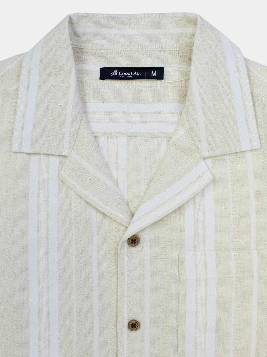 Camisa Hombre - Habana Shirt Beige - Wild Coast - 98 Coast Av. México