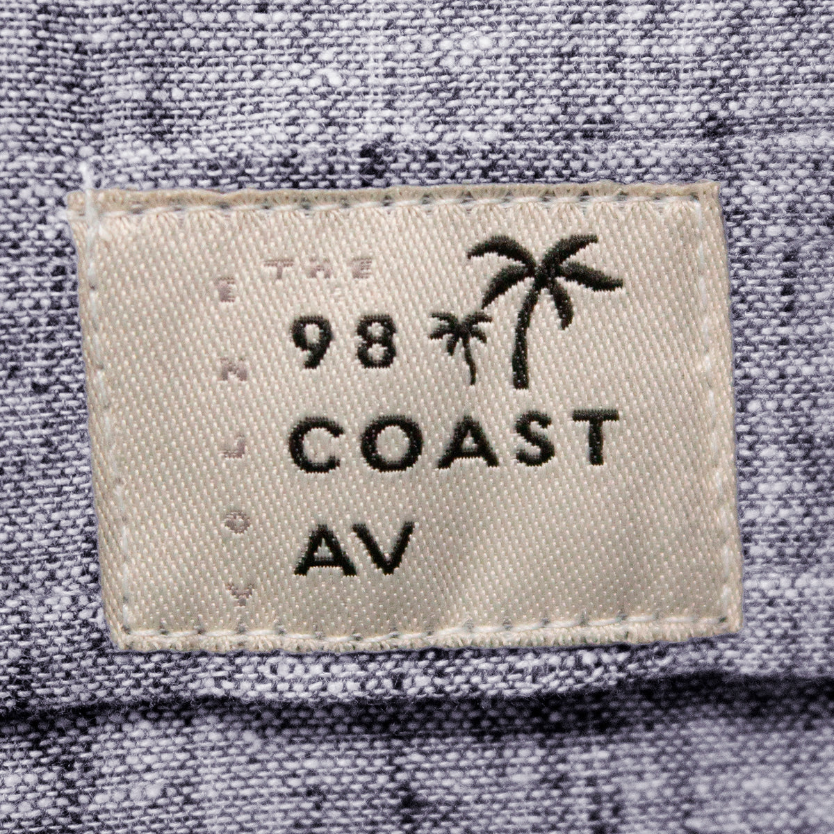 Camisas para hombre - Camisa de Lino Jaspe Azul Marino