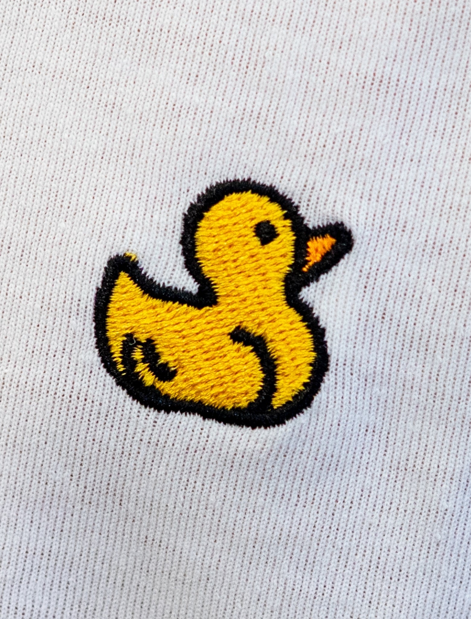 Detalle Diamond Finish Duck color blanco