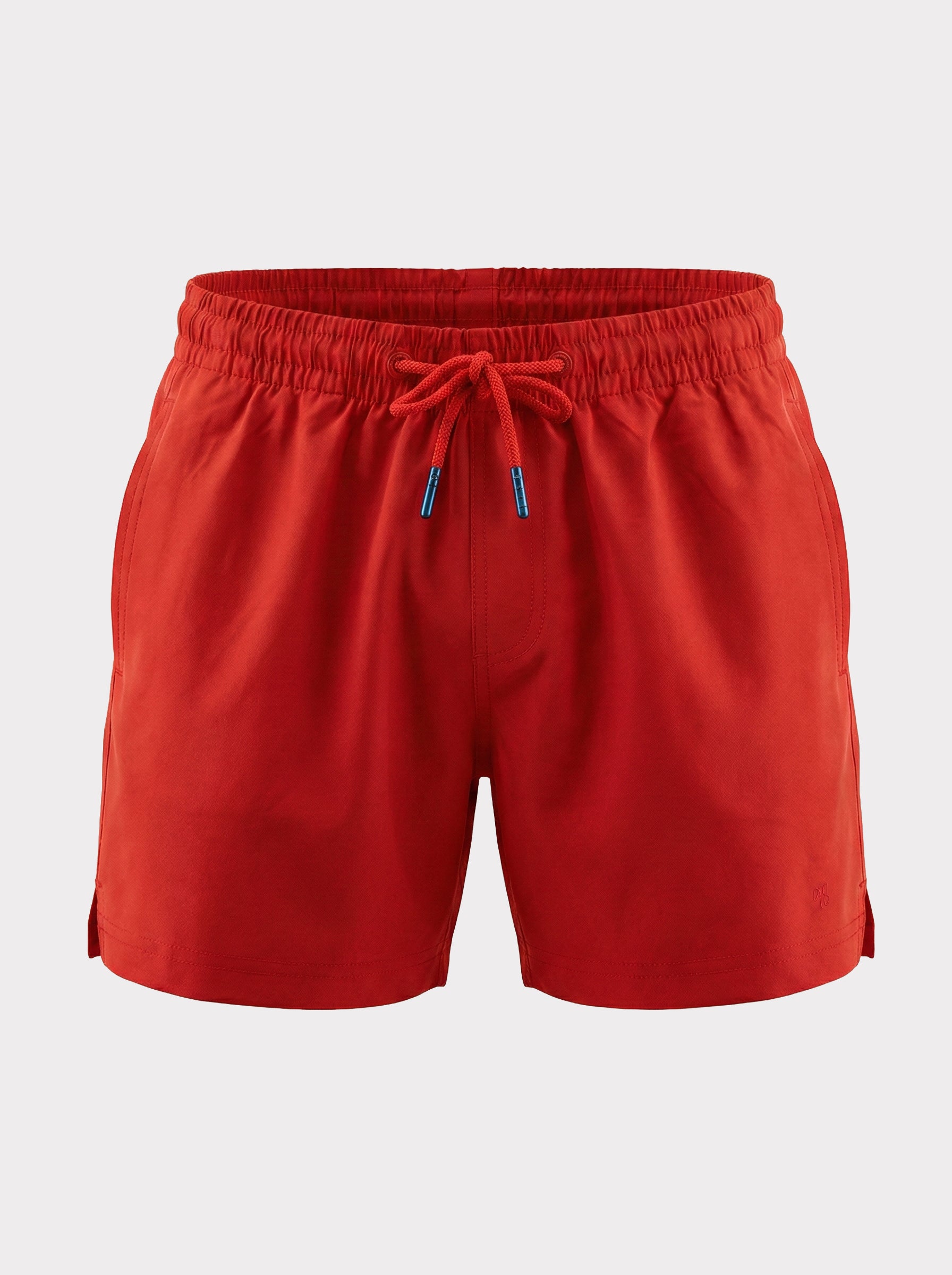 Traje de baño The New Classics para hombre rojo, vista frontal
