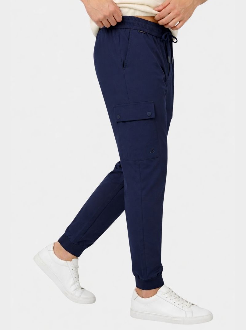 Pantalón Cargo - Jogger Cargo Azul Marino - Wild Coast