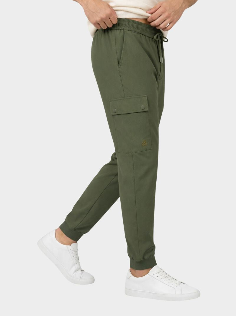 Pantalón Cargo - Jogger Cargo Verde Olivo - Wild Coast