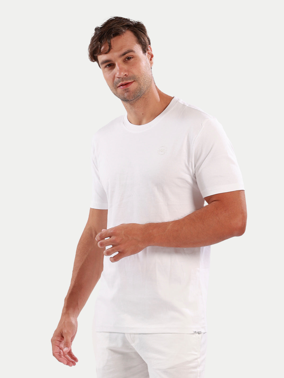 Playera de manga corta caballero - Liquid Touch Blanco