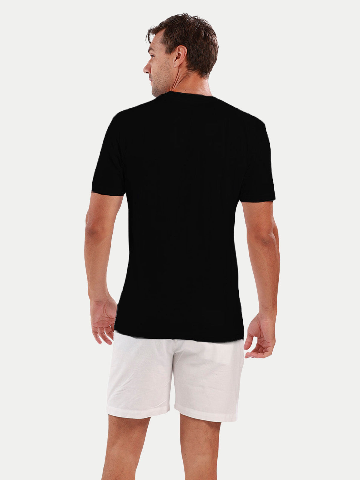 Playera de manga corta caballero - Liquid Touch Negro