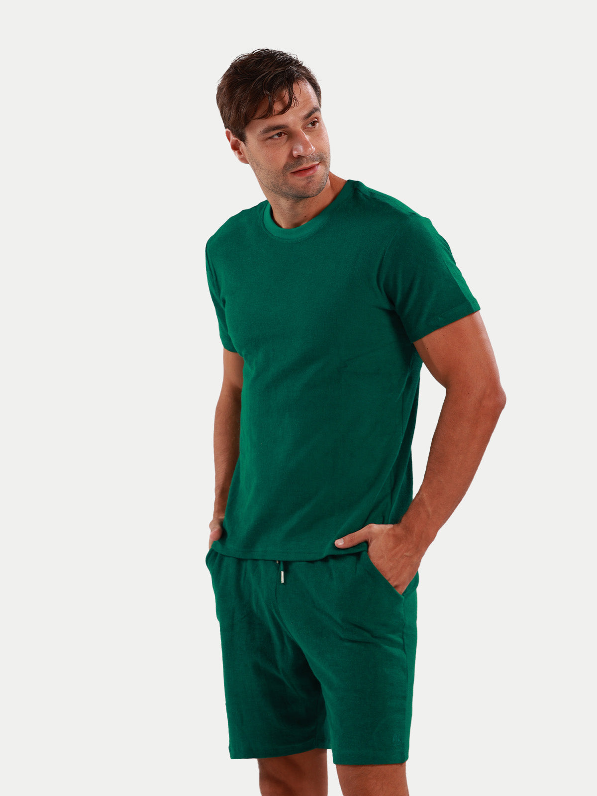 Towel Tshirt - Playera de Toalla Jade Para Hombre