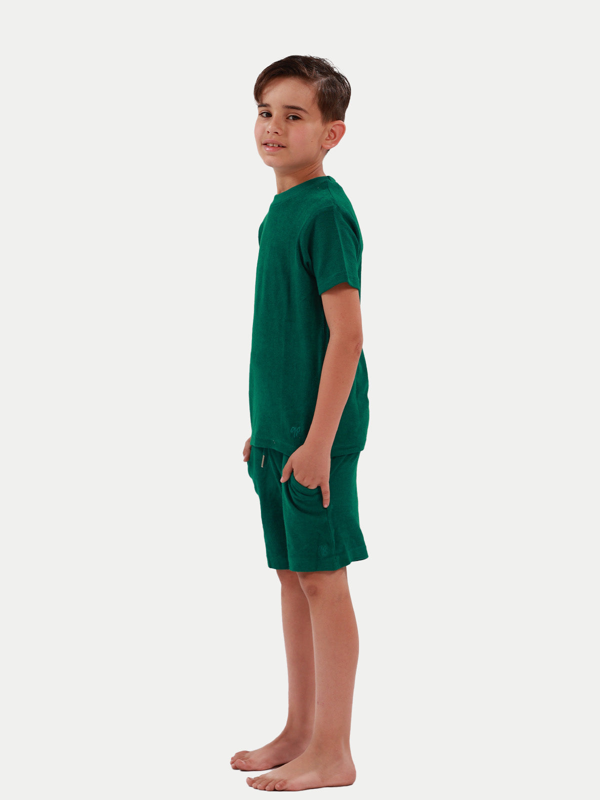 Towel Tshirt - Playera de Toalla Jade Para Niño - 100% Algodón