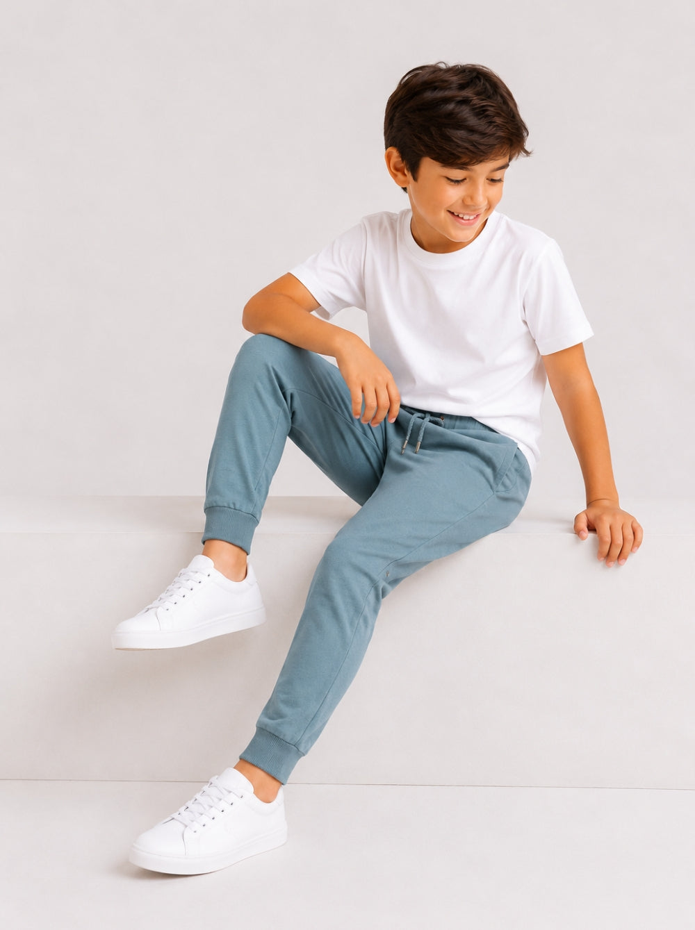 Pantalón niño - Jogger Milán Azul - Wild Coast