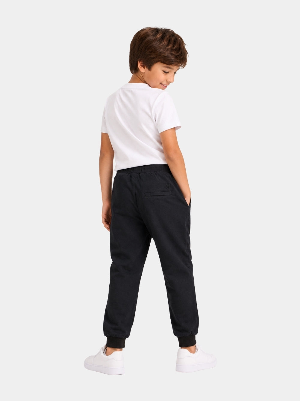 Pantalón niño - Jogger Milán Negro - Wild Coast