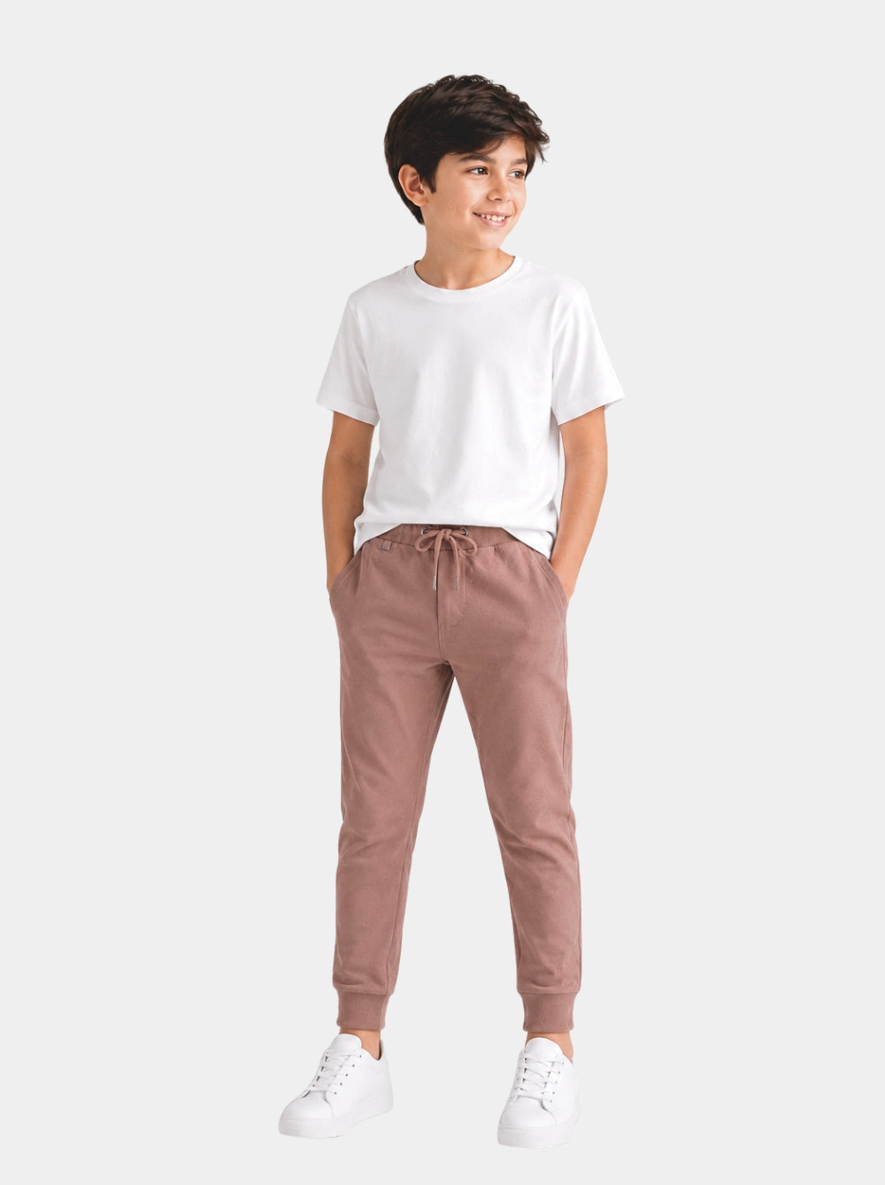 Pantalón niño - Jogger Milán Rosa - Wild Coast