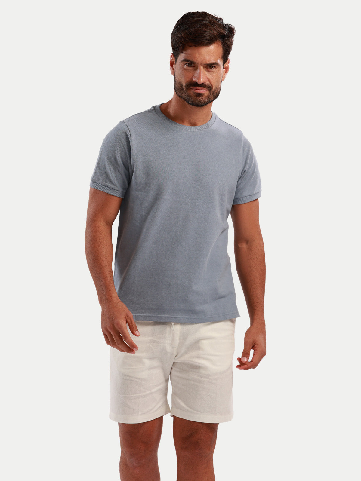 Playera para hombre - Pique T-Shirt Azul Cielo - Pique