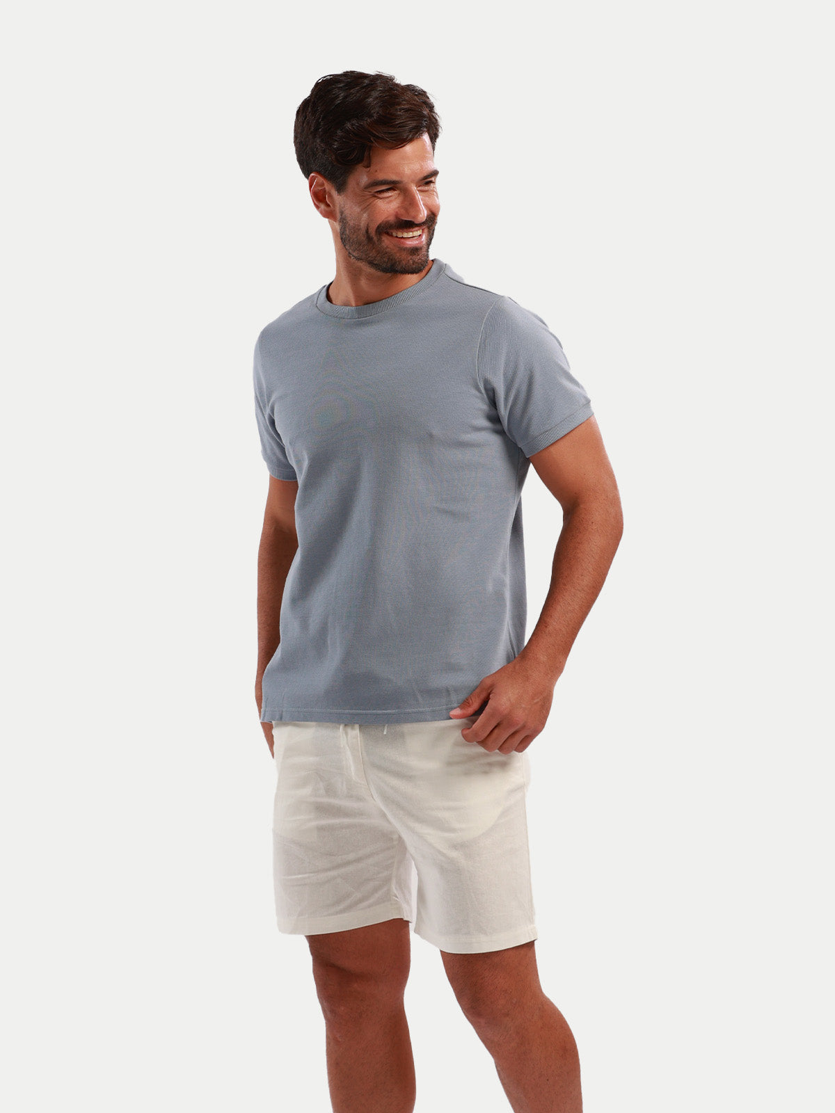 Playera para hombre - Pique T-Shirt Azul Cielo - Pique