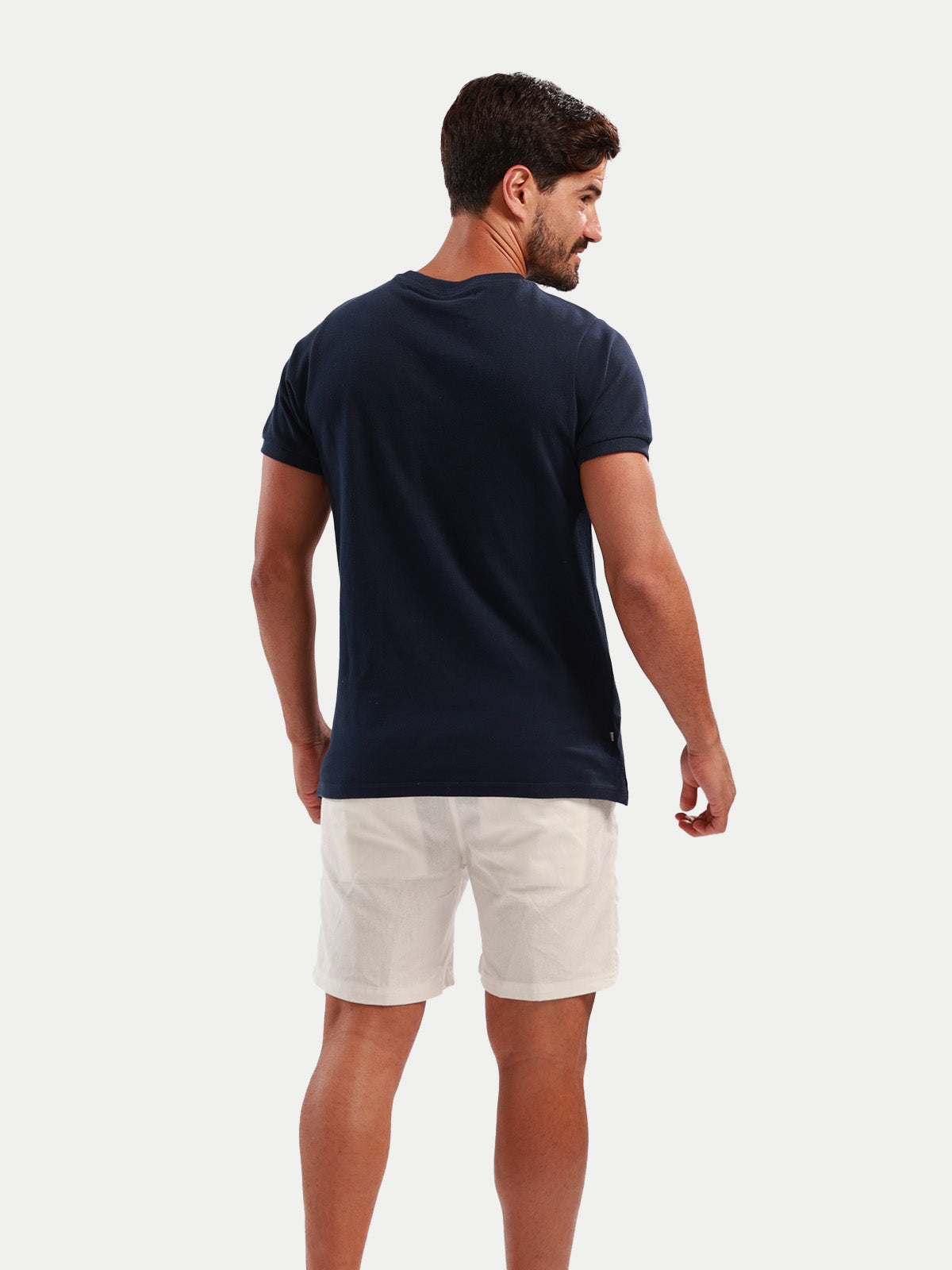 Playera para hombre - Pique T-Shirt Azul Marino - Pique
