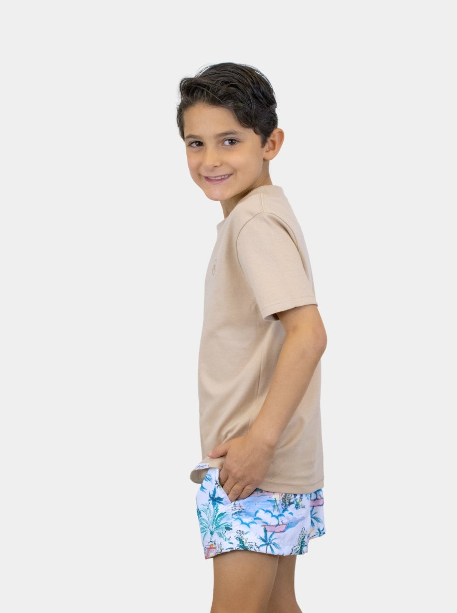 Playera de manga corta niño - Liquid Touch Arena - 98 Coast Av. México