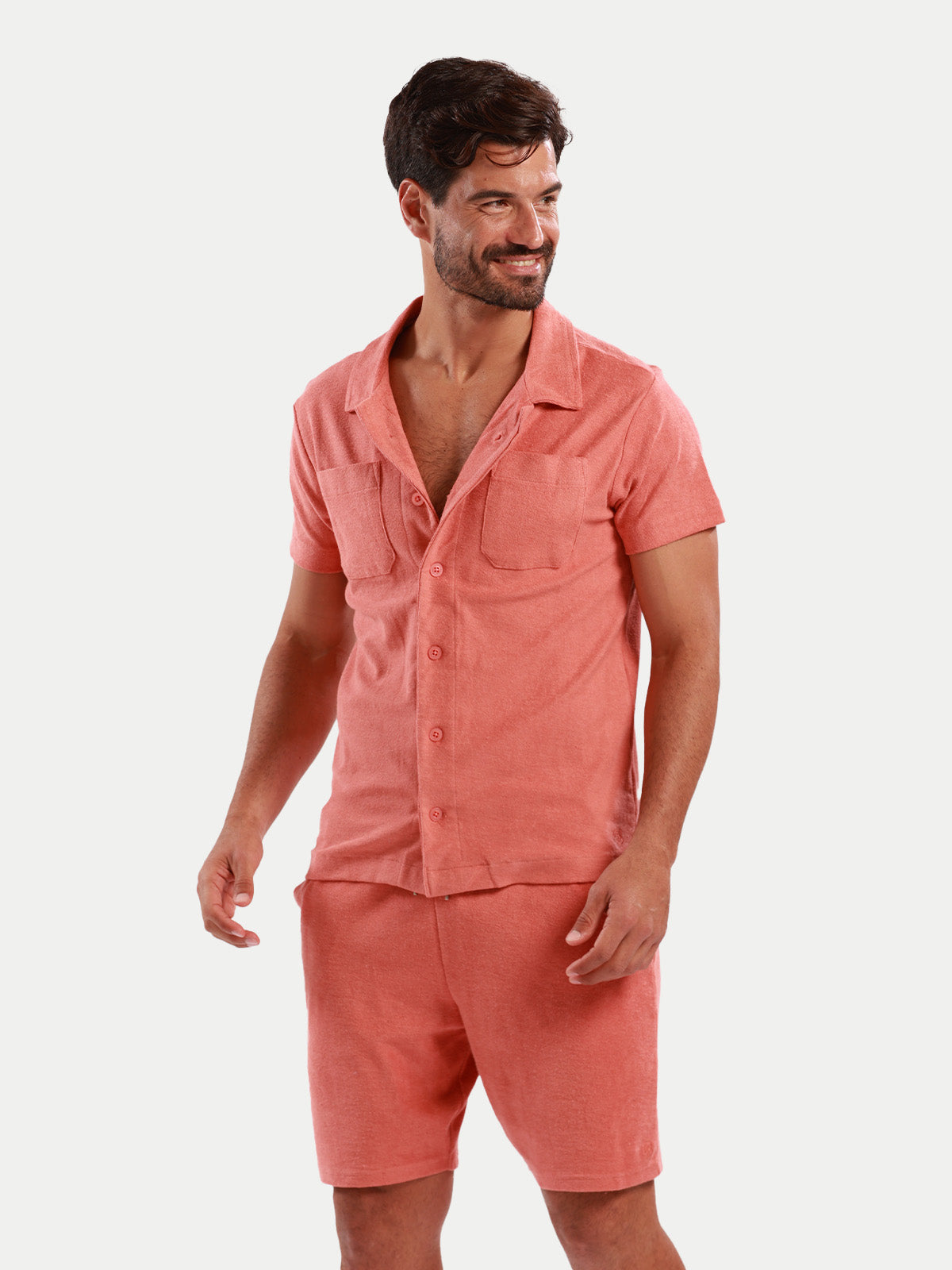 Towel Short - Short de Toalla Coral Para Hombre