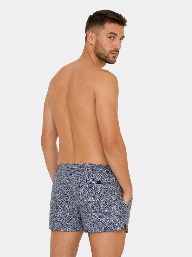 Traje de Baño Hombre - Premium Punto Blanco - Fácil Secado
