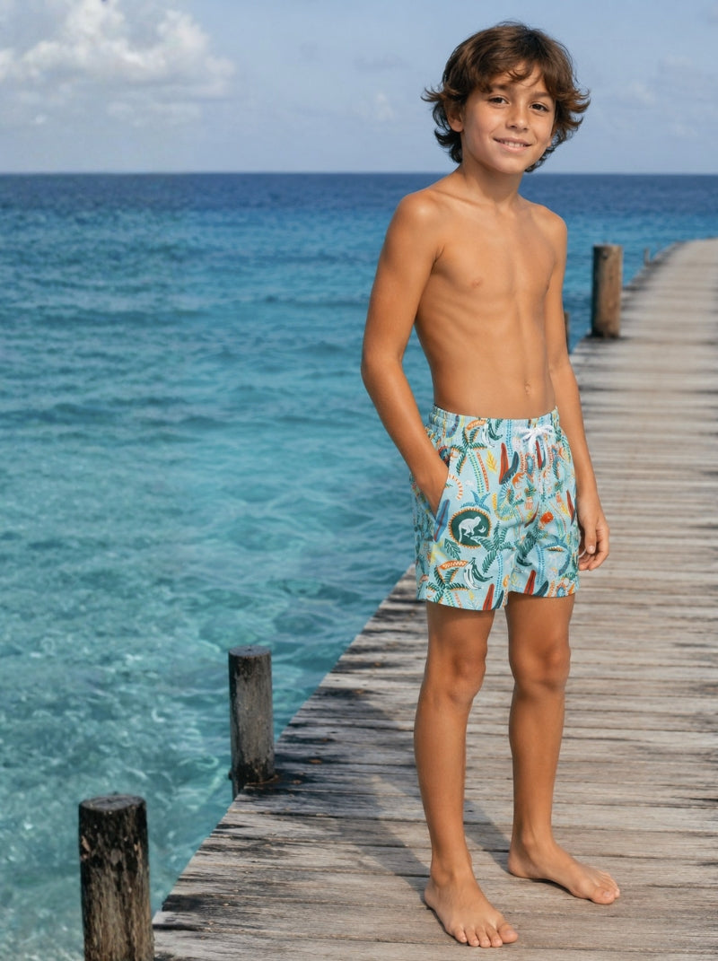 Traje de baño - Savage Blue Niño - Wild Coast