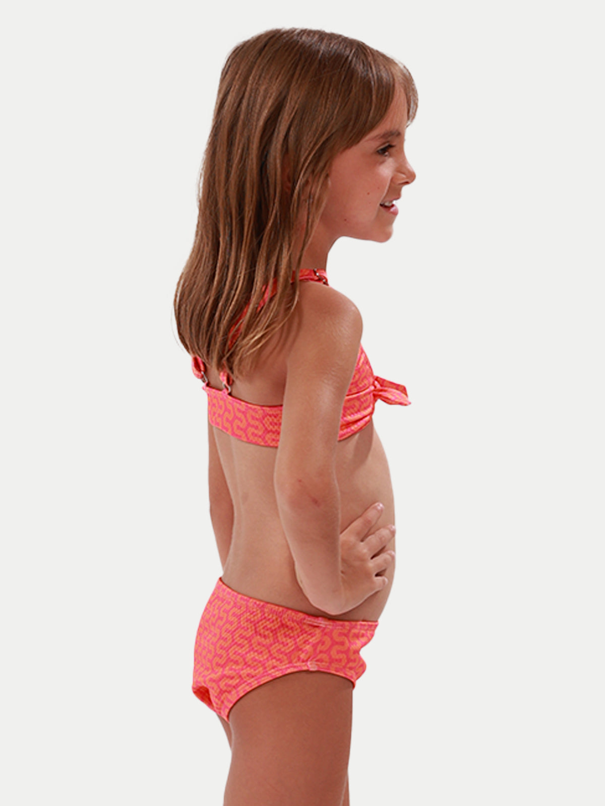 Traje de baño niña - Tropical Stripes Bikini - Family Match Collection 2 a 12 años