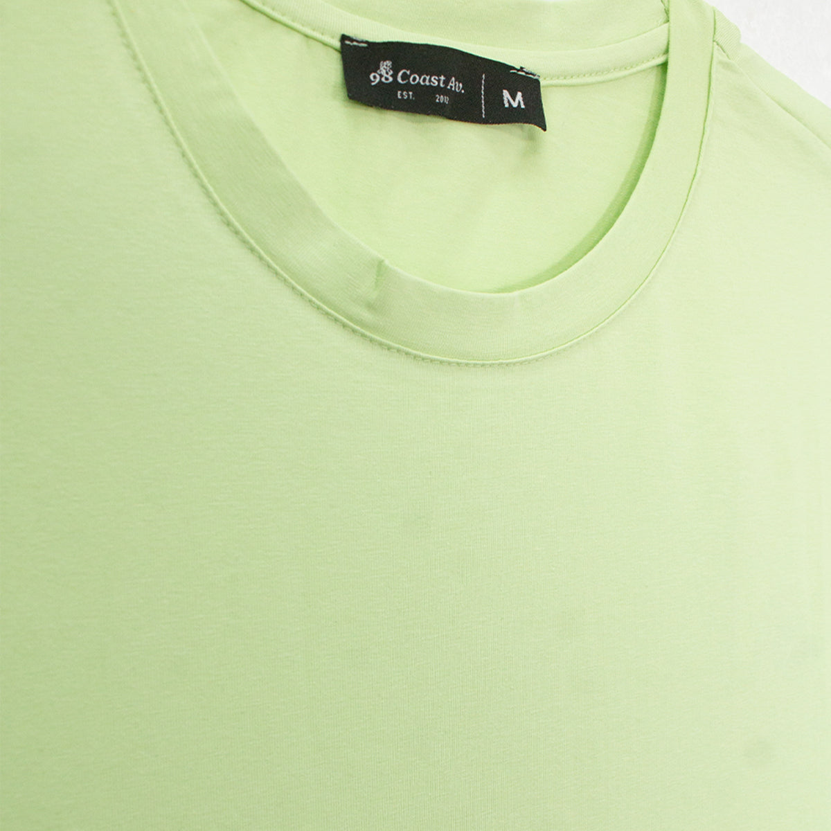 Playera para hombre - Playera con cuello y puño de rif Pera