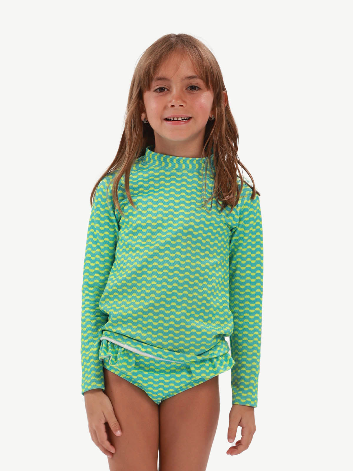 Traje de baño niña - Emerald Tides Two Pieces - Family Match Collection 2 a 12 años
