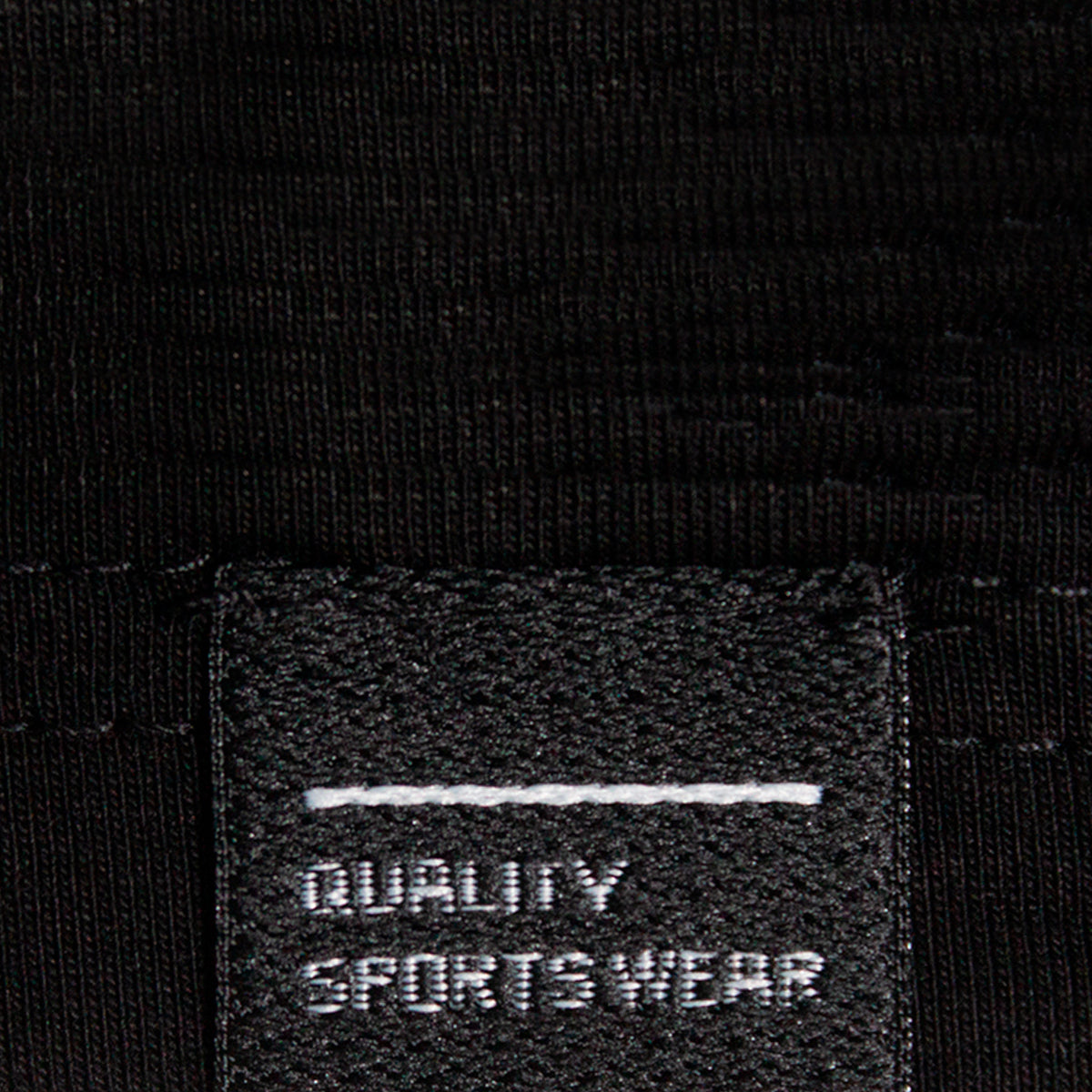 Playera para hombre - Playera con cuello y puño de rif Negro