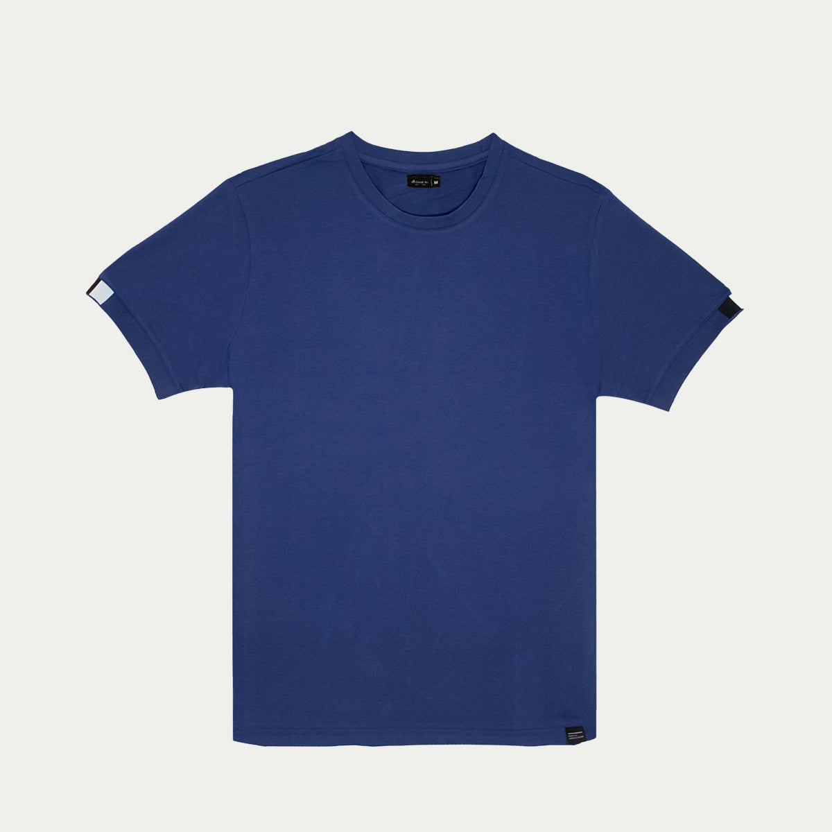 Playera para hombre - Playera con cuello y puño de rif Marino