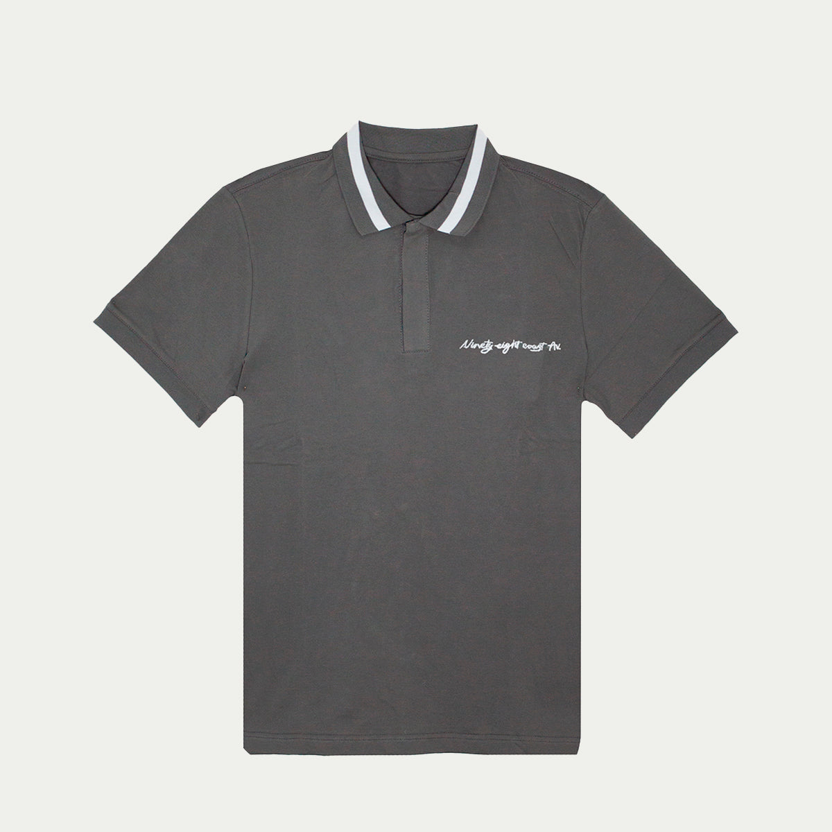 Polo para hombre - Playera tipo polo para hombre clásico color Oxford